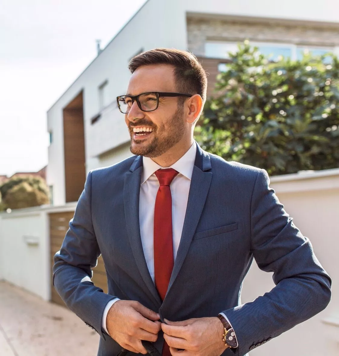 Junger Unternehmensnachfolger